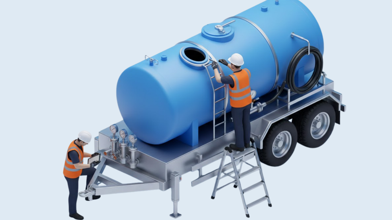 Mobile Storage Tank Inspection